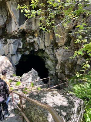 Lava River Cave by null