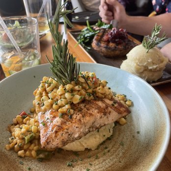 GRANVILLE - Grilled Salmon Plate - New American Near Me - Pasadena, California GRANVILLE - Grilled Salmon Plate - New American Near Me - Pasadena, California