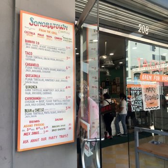 Sonoratown - Front of restaurant - Mexican Near Me - Los Angeles, California Sonoratown - Front of restaurant - Mexican Near Me - Los Angeles, California