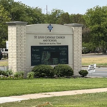 St Louis Catholic Church - Street signage - Churches Near Me - Waco, Texas St Louis Catholic Church - Street signage - Churches Near Me - Waco, Texas