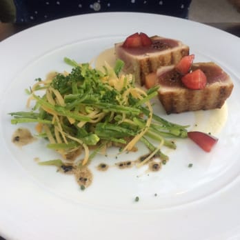 Solbar - Seared tuna entree - New American Near Me - Calistoga, California
