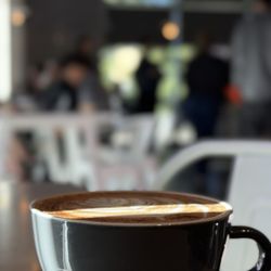 Reborn Coffee - Cinnamon latte in the morning...