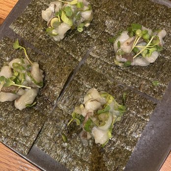 EAK Ramen - Takowasa Nori- Wasabi marinated octopus - Ramen Near Me - New York, New York EAK Ramen - Takowasa Nori- Wasabi marinated octopus - Ramen Near Me - New York, New York