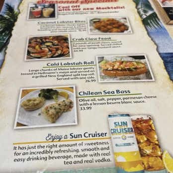 Crabby's Oceanside - Menu - Seafood Near Me - Daytona Beach, Florida