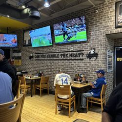 Buffalo Wild Wings - Inside bar area.