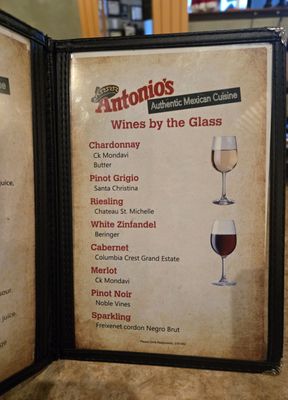 Menu photo 2 Antonio's Mexican Restaurant Fresno, CA