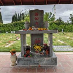 Los Gatos Memorial Park - Buddhist shrine within the Vietnamese Garden section