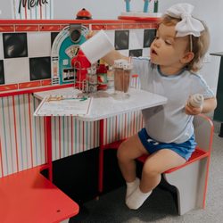 We love to encourage imaginative play