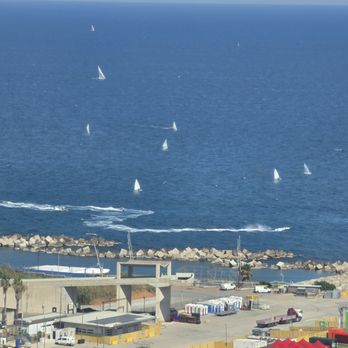 Hilton Diagonal Mar - View from the executive lounge. - Hotels Near Me - Barcelona, B