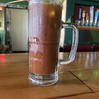 Pickles Bar & Grill - Gorgeous Bloody Mary before the game - Sports Bars Near Me - Brimley, Michigan Pickles Bar & Grill - Gorgeous Bloody Mary before the game - Sports Bars Near Me - Brimley, Michigan