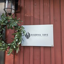 Riserva 1895 - You need a reservation to this Italian restaurant.