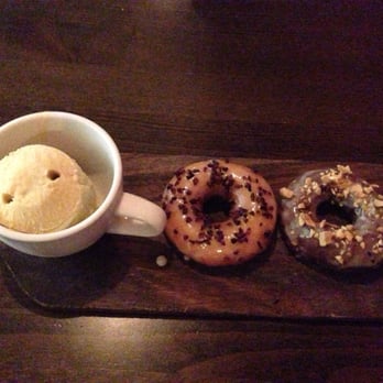The Salted Pig - Coffee and Doughnuts dessert! Coffee ice cream with homemade doughnuts - so good! - Gastropubs Near Me - Riverside, California The Salted Pig - Coffee and Doughnuts dessert! Coffee ice cream with homemade doughnuts - so good! - Gastropubs Near Me - Riverside, California