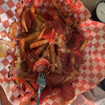 Ozzies - These are the pizza fries I had.....my two favorite foods together.....YES PLEASE - Dive Bars Near Me - Seattle, Washington Ozzies - These are the pizza fries I had.....my two favorite foods together.....YES PLEASE - Dive Bars Near Me - Seattle, Washington