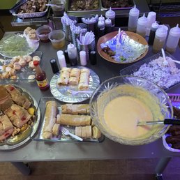 Dessert table at the Sat / Sun buffet Dessert table at the Sat / Sun buffet