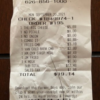Farmer Boys - Cheeseburger 2 pc Chicken Strips - Burgers Near Me - Baldwin Park, California