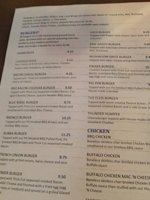 Menu photo 1 Keystone Tavern Omaha, NE