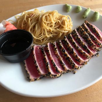 Dockside Waterfront Grill - Sesame Seared Tuna - Seafood Near Me - Venice, Florida Dockside Waterfront Grill - Sesame Seared Tuna - Seafood Near Me - Venice, Florida