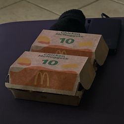 McDonald's - Twenty piece nuggets with no sauce.