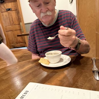 The Black Mountain Bistro - Hubby enjoyed the oyster stew on our second visit. - Southern Near Me - Black Mountain, North Carolina The Black Mountain Bistro - Hubby enjoyed the oyster stew on our second visit. - Southern Near Me - Black Mountain, North Carolina