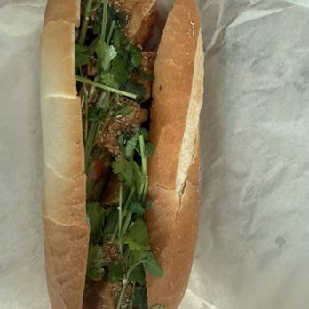 La Ca Bakery & Cafe - Lemongrass tofu banh mi - Vietnamese Near Me - Hayward, California