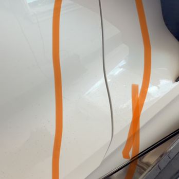 Hopper Motorplex - Drivers side door bent. Yes, the door is closed all the way. - Auto Repair Near Me - Irving, Texas