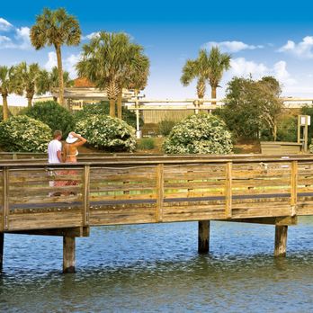 Ocean Creek Resort - Bridge over the creek. - Resorts Near Me - Myrtle Beach, South Carolina Ocean Creek Resort - Bridge over the creek. - Resorts Near Me - Myrtle Beach, South Carolina