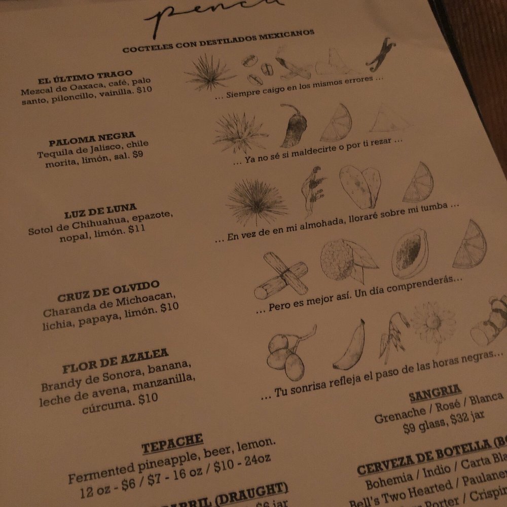 Penca - Drink menu - Mexican Near Me - Tucson, Arizona Penca - Drink menu - Mexican Near Me - Tucson, Arizona