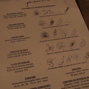 Penca - Drink menu - Mexican Near Me - Tucson, Arizona Penca - Drink menu - Mexican Near Me - Tucson, Arizona