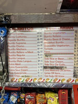 Menu photo 3 Taco Express Portland, OR