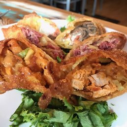 Buffalo Chicken Egg Rolls