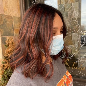 DND Hair Studio - Red Balayage done by Autumn - Hair Salons Near Me - Rocklin, California