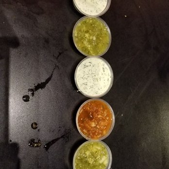 Lucha Libre - Salsa shots - Mexican Near Me - San Diego, California Lucha Libre - Salsa shots - Mexican Near Me - San Diego, California