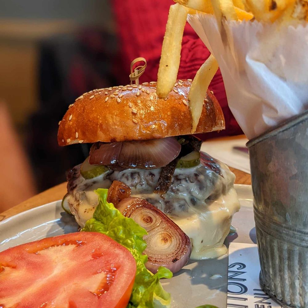 Sovana Bistro - a burger and french fries - Mediterranean Near Me - East Marlborough, Pennsylvania Sovana Bistro - a burger and french fries - Mediterranean Near Me - East Marlborough, Pennsylvania