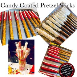 Candy Coated Pretzel Sticks