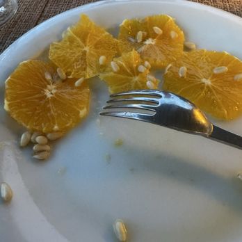 Hôtel Shegara - Dessert - orange fennel salad, delicious, light, and fresh, perfect. - Hotels Near Me - Porto Vecchio, 2A Hôtel Shegara - Dessert - orange fennel salad, delicious, light, and fresh, perfect. - Hotels Near Me - Porto Vecchio, 2A