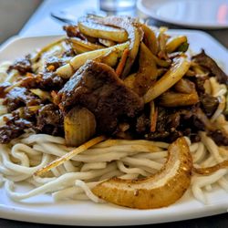 Tasty Noodles & Dumplings - Mongolian beef