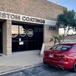 Exterior outside entrance of AZ CUSTOM COATINGS - Tempe, Arizona Exterior outside entrance of AZ CUSTOM COATINGS - Tempe, Arizona