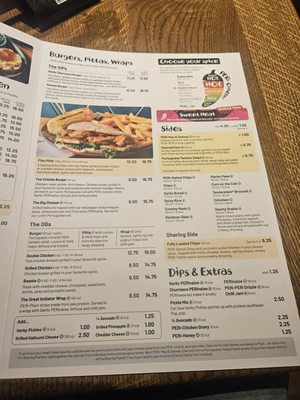 Menu photo 2 Nando's Canary Wharf, XGL Menu photo 2 Nando's Canary Wharf, XGL