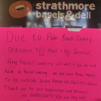 Strathmore Bagels - WRONG!!!! - Delis Near Me - Lake Worth, Florida