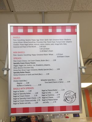 Menu photo 7 K & A Bagel Cafe Cherry Hill, NJ Menu photo 7 K & A Bagel Cafe Cherry Hill, NJ