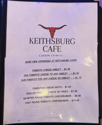 Menu photo 3 Keithsburg Cafe Canton, GA Menu photo 3 Keithsburg Cafe Canton, GA