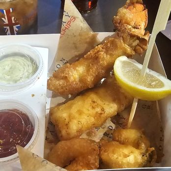Gordon Ramsay Fish & Chip - The whole box of add ons. L9bster shrimp n fish - Seafood Near Me - Reno, Nevada Gordon Ramsay Fish & Chip - The whole box of add ons. L9bster shrimp n fish - Seafood Near Me - Reno, Nevada