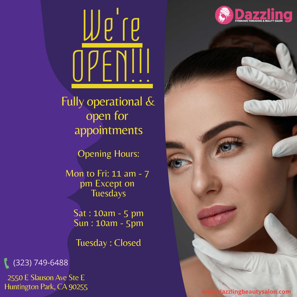DAZZLING EYEBROWS THREADING & BEAUTY SALON Updated October 2024 60