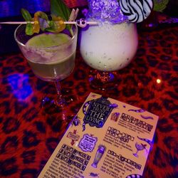 Beetlejuice themed drinks