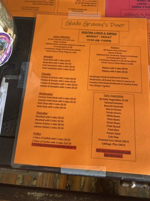Menu photo 4 The Glade Diner Mount Juliet, TN Menu photo 4 The Glade Diner Mount Juliet, TN