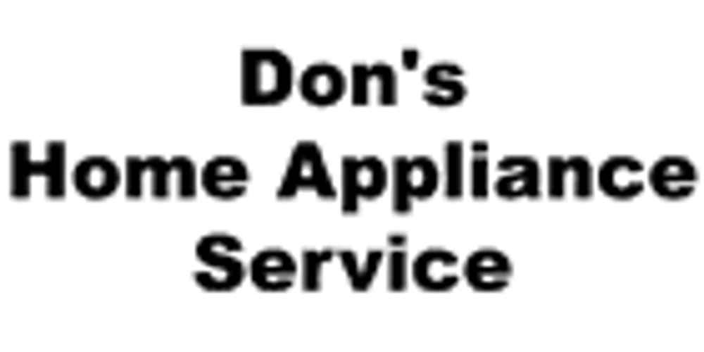 DON’S HOME APPLIANCE SERVICE Updated October 2024 Wilmot, Nova