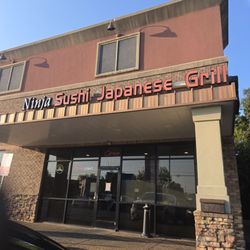 Ninja Sushi Japanese Grill - The front entry way & food..