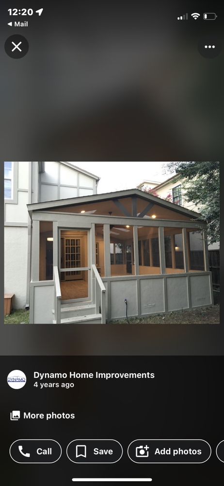 Slide of Dynamo Home Improvements