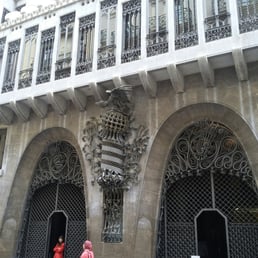 Fabulous iron work. Eliptical arches. Dark woods, stone, ceramic, and incredible craftsmanship throughout.
