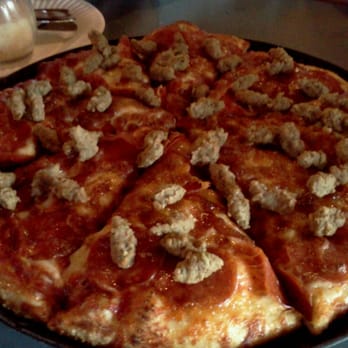 Cruisers Pizza - Pepperoni and sausage 'za. - Pizza Near Me - Packwood, Washington
